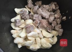 菱角排骨粥的做法图解5