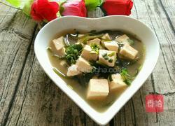 清香海带豆腐汤的做法图解5