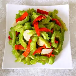 清炒苦瓜的做法[图]