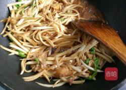 交瓜炒肉丝的做法图解4