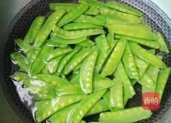 火腿荷兰豆的做法图解3
