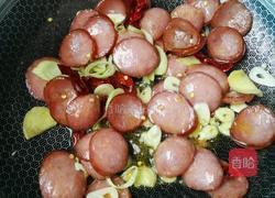 火腿荷兰豆的做法图解5