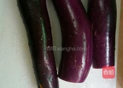菊花茄子的做法图解1