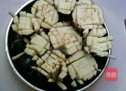 菊花茄子的做法图解3