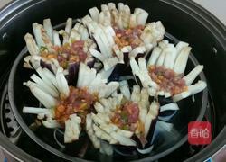 菊花茄子的做法图解7
