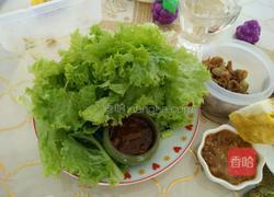 生菜两吃（蘸酱蒜泥）的做法图解7