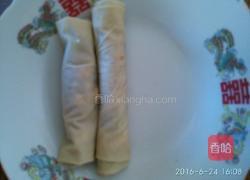 豆腐皮包糯米肉玉米的做法图解8