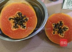 木瓜椰奶冻的做法图解2