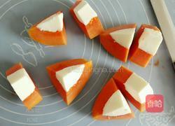 木瓜椰奶奶冻的做法图解8