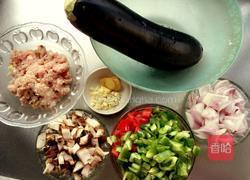 肉末烤茄子的做法图解1