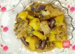 土豆炖茄子的做法图解8