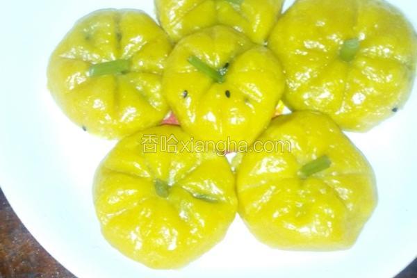 蒸南瓜饼