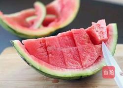 西瓜雪葩的做法图解1
