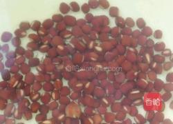 红豆椰奶布丁的做法图解1