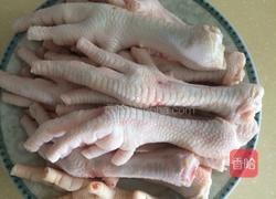 豉汁辣椒蒸凤爪。的做法图解2