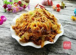 素炒细面的做法图解12