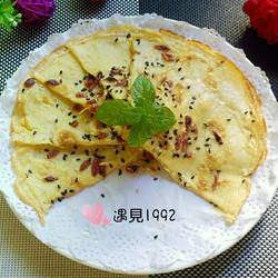 枸杞芝麻鸡蛋饼的做法[图]