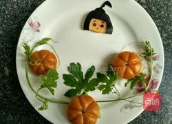 采摘的小女孩的做法图解5