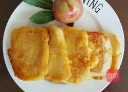 香煎牛奶馒头片的做法图解6