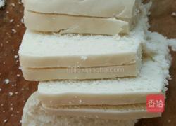 香煎牛奶馒头片的做法图解2