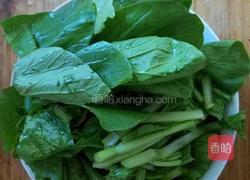 青菜豆腐汤的做法图解3