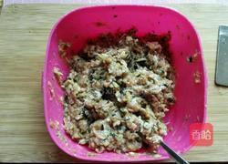 茄子肉饼的做法图解3