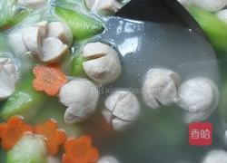 丝瓜肉丸汤的做法图解8
