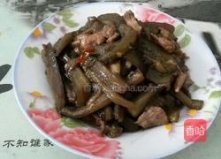 肉丝炒茄子的做法图解6