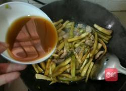 肉丝炒茄子的做法图解5