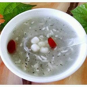 米酒桂花煮小汤圆