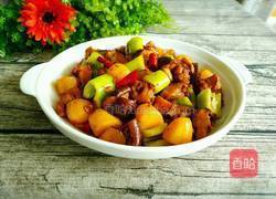 小土豆香菇烧鸡块的做法图解13