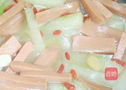 火腿肠烧冬瓜的做法图解4