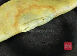 Illustration of how to make batter cake 8