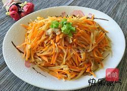 肉炒双丝的做法图解12