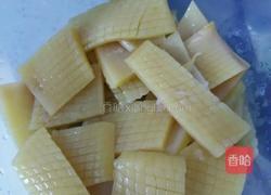 酸辣鱿鱼花的做法图解2