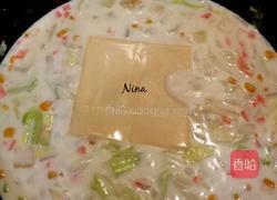 鲜奶芝士蛤蜊汤的做法图解6