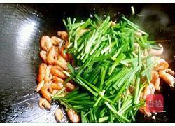 河虾炒韭菜的做法图解7