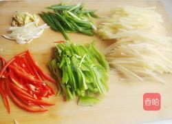双椒土豆肉丝的做法图解2