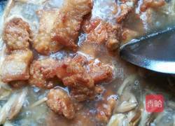 黄花菜炖滑肉的做法图解15