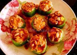 酿丝瓜的做法图解8