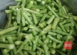 豆角炒肉的做法图解3