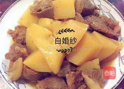 土豆牛肉的做法图解4