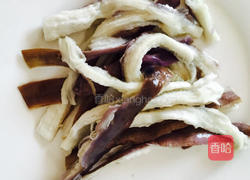 凉拌茄子的做法图解5