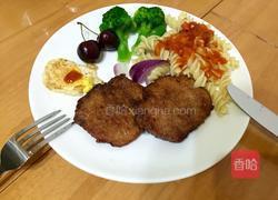 自制蒜香茄汁猪扒的做法图解10