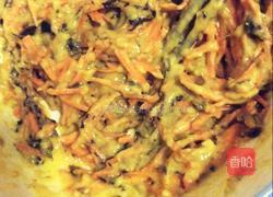 橄榄胡萝卜丝鸡蛋饼的做法图解5