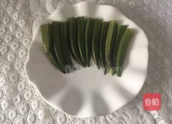 豆豉秋葵的做法图解4