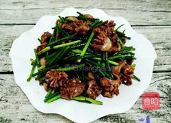 蒜苔炒鸡胗的做法图解9