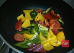 彩椒炒鸡肉的做法图解4