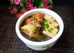 猪蹄海带营养汤