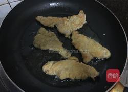 香酥鸡排芝士汉堡包的做法图解8